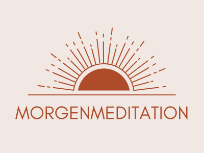 Sonne mit dem Titel Morgenmeditation
